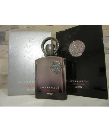Afnan Supremacy Silver Pour Homme for Men Eau de Parfum Spray, 3.4 Ounce Fruity - Buy Online on GoSupps.com