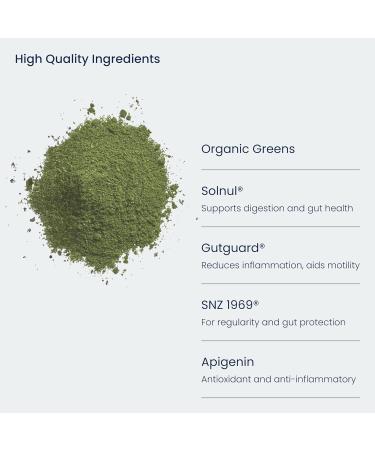 Previnex Gut & Green Superfoods Powder - Organic Greens with Clinically Studied Ingredients That Support Digestion Gut Health Immunity Anti-Aging & Natural Energy - Buy Online on GoSupps.com
