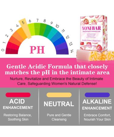 Yoni Soap Bars - PH Balance Feminine Wash | Natural Moisturizing Soap for Women | Handmade Strawberry Cleansing Bar | Eliminates Odor & Boosts Yoni Care - Buy Online on GoSupps.com