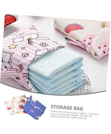 Buy Hapinary Mini Container Set - 4 Women's Binding Bags & Travel Makeup Holders | Stylish Cotton Wallets & Sweet Holders - Buy Online on GoSupps.com