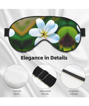 SSIMOO Hawaii Flower Eye Mask - Ultra-Soft Light-Blocking for Comfort & Restful Sleep | International Shipping - Buy Online on GoSupps.com