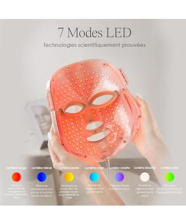 Project E Beauty Skin Rejuvenation Photon Device | 7 Color LED Photon Light Therapy Treatment Anti-aging Acne Spot Scar Removal Smooth Wrinkles Fine Lines Tightening Facial Skin Care - Buy Online on GoSupps.com