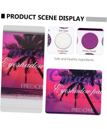 Didiseaon 3 Boxes Eyeshadow Palette Cosmetics Palette Matte Eyeshadow Makeup Palette Colorful Plastic 1 count (Pack of 1) Colorfulx3pcs - Buy Online on GoSupps.com