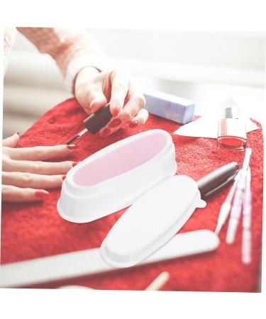 POPETPOP 1pc Nail Art Tools Manicure Tools French Nail Dip Jar Container Nail Dipping Powder Jar Manicure Bowl French Nail Container Dipping Powder Container Crystal Powder - Buy Online on GoSupps.com