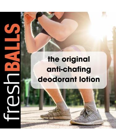 Fresh Breasts & Fresh Balls Anti-Chafing Lotion Duo for Women & Men 3.4 fl oz Soothing Deodorant Lotion Set Talc-Free Aluminum-Free Paraben-Free - Buy Online on GoSupps.com