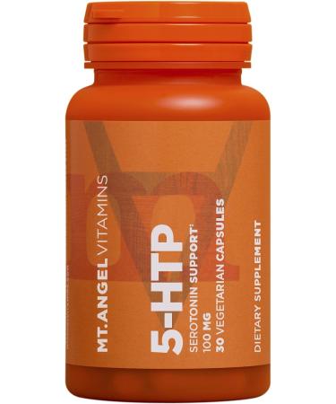 Buy Mt. Angel Vitamins 5-HTP Serotonin Support (30 Vegetarian Capsules) | International Shipping Available - Buy Online on GoSupps.com