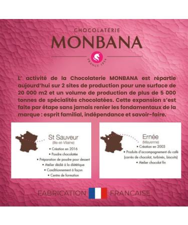 MONBANA | Bag of 60 individually wrapped Mini-Marshmallows | To offer or to enjoy in complete privacy over a coffee or a gourmet drink - Buy Online on GoSupps.com