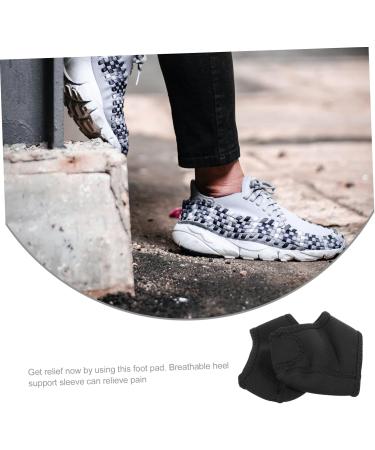 NOLITOY Heel Cover Pads - 3 Pairs Gel Cushion Socks for Plantar Fasciitis - Breathable Heel Protection - Comfortable Outdoor Foot Care - Buy Online on GoSupps.com