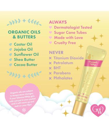 Glimmer Wish Mermaid Kids Bath & Lip Care Bundle Gentle Sulfate-Free Body Wash (12 fl oz) + Glimmer Whip Hydrating Vegan Lip Balm Tropical Pineapple Scent - Buy Online on GoSupps.com