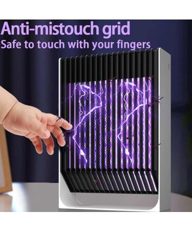 2-in-1 Mosquito Killer Wall-Mounted Harmless UV Light Electric Shock USB Rechargeable Indoor Vertical Physical Mosquito Control Lamp Household - Buy Online on GoSupps.com