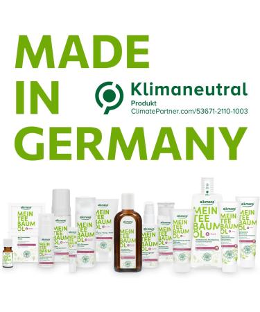  Alkmene alkmene My Tea Tree Oil Face Cream 2 x 50ml Blemish Reduction Confirmed to 91% - Natural Vegan & Climate Neutral Tea Tree Oil - 24 Hour Moisturizer for - Buy Online on GoSupps.com