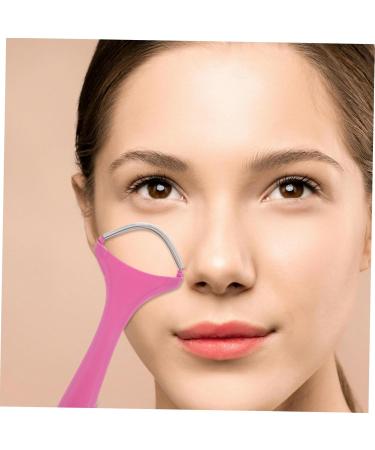 Hohopeti pilateur Facial Ressort Manuel Rose pour Femmes pilation Visage et Corps Doux Portable Usage Quotidien sans Irritation - Buy Online on GoSupps.com