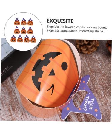 Mobestech 160 Pcs Halloween Paper Box Cake Containers Lovely Halloween Boxes Halloween Candy Holders Funny Candy Holders Paper Bag Halloween Crafts Mini Candy Bags Gift Box Portable - Buy Online on GoSupps.com