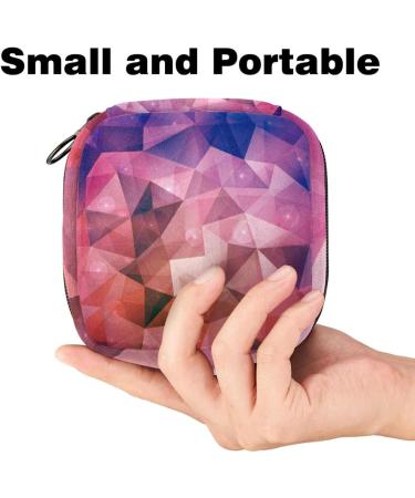 Storage Bags for Women's Bandages - Portable Menstrual Pads Panty Liners & Tampons | Multi-Colored Options in Pink Blue & Purple - Buy Online on GoSupps.com