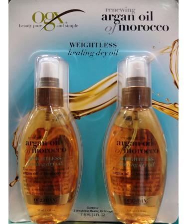 Organix 2-4fl OZ renewing argan oil of morocco 8FL OZ