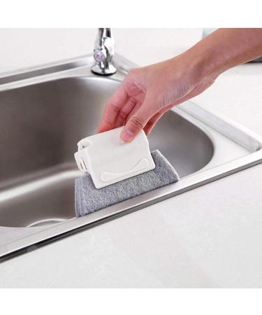 Xiaoyaoyou Window Groove Cleaning Brush Handheld Crevice Cleaner Tools Window Groove Gap Cleaner with Fixed Brush Head for Cleaning Door Window Slides richly Beige /1pcs - Buy Online on GoSupps.com