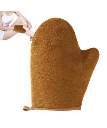 Naqqios Tanning Lotion Applicator Mitts - Self Tanning Applicator Gloves | Washable Tanning Gloves For Body From To Self Tanning Saves Smooth Application Tanning Gloves For