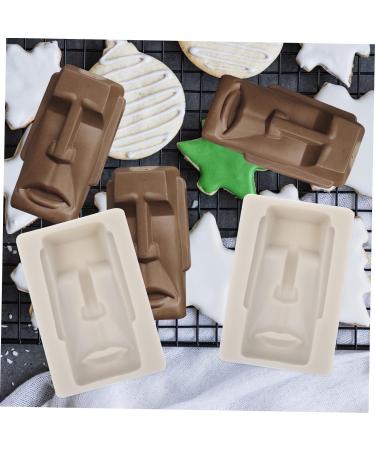 Alipis Moai Stone Statue Mold Easter Island Candy Silica Gel 7.5X5X2CM As Shown 3 - Buy Online on GoSupps.com
