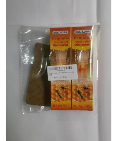 Giutsaull Bee venom gel 2 pieces bee venom cream professional propolis gel joint cream soothing for neck waist back feet and legs - Buy Online on GoSupps.com