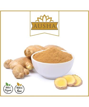 Ausha Organic Ginger Root Powder 500g | Great Taste Award Winner 2023 | 1 Pack - Buy Online on GoSupps.com