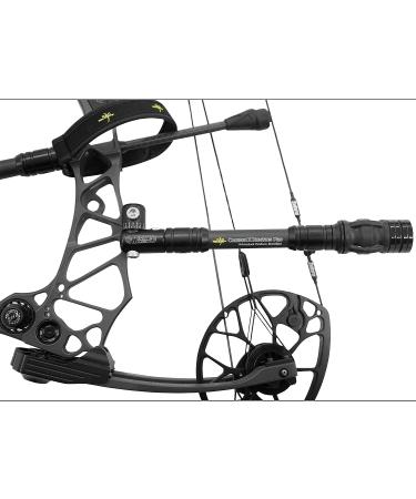 SAS Carbon X Hunting Pro Bow Stabilizer for Compound Bows - Lightweight Design with Dampener and Weights - Buy Online on GoSupps.com