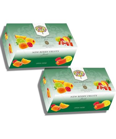 Jelly Fruits Bundle of 2 Newberry Fruits Jewels 300g (New Berry Fruits with Liquid Centre) bundled by The Great British Kitchen - Buy Online on GoSupps.com
