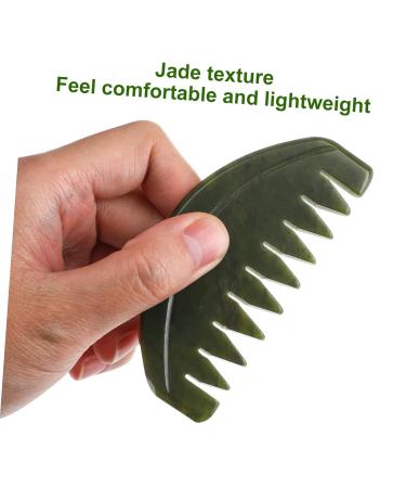 Fomiyes Portable Jade Head Scratch Massage Device - 4-Piece Snail Schafen Pressure Point Massager for Relaxation & Hair Care - Buy Online on GoSupps.com