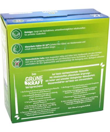 FIT Grne Kraft Classic 144 Tabs - Eco-Friendly Dishwasher Tablets for Superior Cleaning | International Shipping Available - Buy Online on GoSupps.com