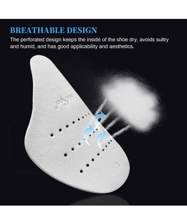 6 Pairs Anti-Wrinkle Shoes Creases Protector for Men US 7-12 | Toebox Crease Preventers for Sport Shoes | Shoe Accessory to Prevent Crease Indentation - Buy Online on GoSupps.com
