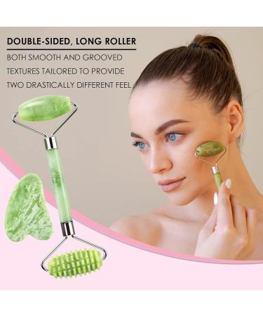 3-in-1 Face and Foot Care Package: Chin Strap, Jade Roller, Foot Heel Callus Remover - Buy Online on GoSupps.com