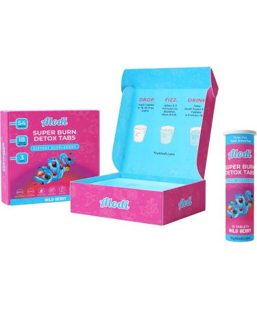 Alodi Super Fat-Burning Dissolvable Tablets - Keto Friendly Gluten & Sugar Free 0 Calorie Vegan Wild Berry Flavor - Boosts Energy 54 Tablets - Buy Online on GoSupps.com