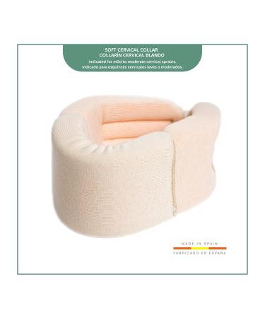 Ortones Roll Ruff - Removable Cervical Neck Support for Pain Relief | Beige | International Shipping Available - Buy Online on GoSupps.com