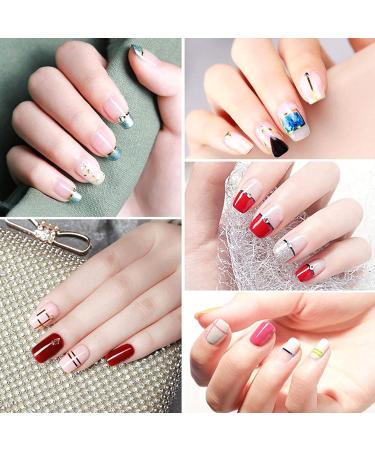 42 Roll Nail Art Stripes Tape - Colorful Nail Design Stickers for DIY Manicure Decoration - Buy Online on GoSupps.com