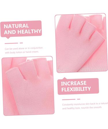 minkissy 1 Pair Gel Manicure Ear Piercing Kit Moisturizing Moisture Gloves for Hands Overnight Mittens Moisturizer Hand Glove Spa Glove Gel Hand Gloves Gel Gloves Fingerless Lotion Miss - Buy Online on GoSupps.com