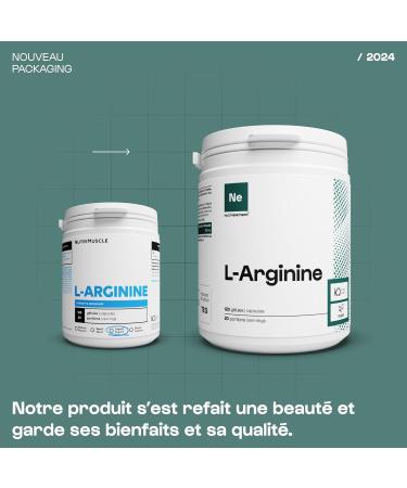 BioKyowa Japanese L-Arginine Extra-Pure Pre Workout Non-GMO For Congestion Strength and Endurance | Nutrielement by Nutrimuscle | 120 Capsules - Buy Online on GoSupps.com