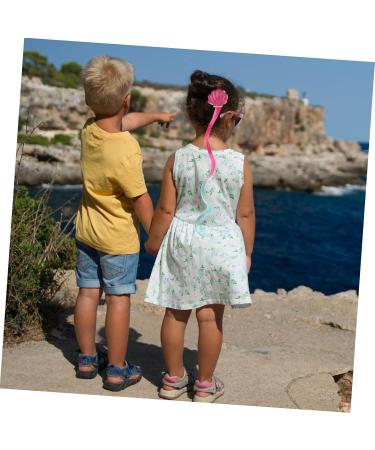 minkissy 5 Pairs Children's Hair Clip Kids Hair Extensions Hair Clip Wig Kids Curly Hair Extensions Hair Extensions Wig Shell Hair Clip Ponytail Claw High Temperature Wire Princess Clothing - Buy Online on GoSupps.com