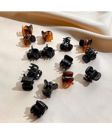 LIUJZZJ 24-Piece Mini Hair Clips - Plastic Hairpins for Girls | Perfect for Hairdressing & Styling - Buy Online on GoSupps.com