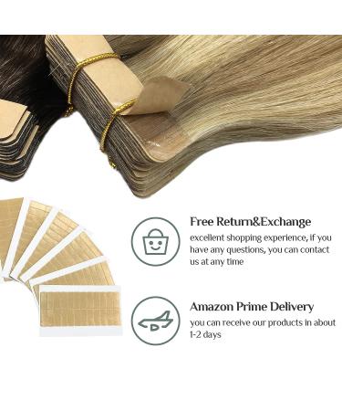 GOO GOO Double Sided Hair Extension Tape Replacement - Professional Strong Adhesive Tabs, 72pcs 1.6 * 0.3inch - No-Residue Tape for Tape in Hair Extensions - Buy Online on GoSupps.com