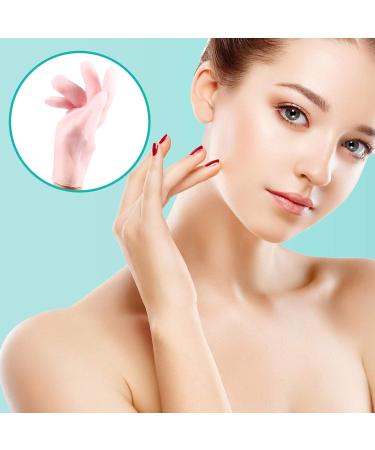 FRCOLOR 1 Pair Moisturising Gloves Anti Wrinkle Gloves Cracked Gel Gloves Hand Spa Mask Gloves Lotion Moisturising Gloves Women's Mittens 21.5X11.5cm - Buy Online on GoSupps.com