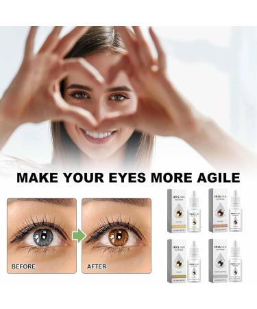 GERRIT Eye Color Changing Drops - Light Green IrisInk Fancy Drops to Lighten & Brighten Eye Color - Buy Online on GoSupps.com