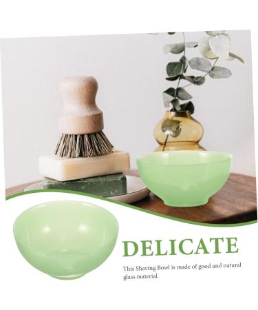 Beaupretty Natural Shaving Foam & Glass Shaving Cup - Eco-Friendly Men's Skin Care Soap Container | International Shipping Available - Buy Online on GoSupps.com