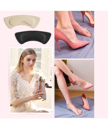 Heel Inserts for Shoes - 8 Pair Heel Protectors & Grips for Women | Prevent Heel Pain & Blisters - Cushioning Metatarsal Pads - Buy Online on GoSupps.com