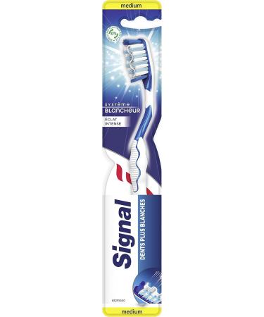 Buy Signal Toothbrush X12 Medium - Intense Shine & Enamel Protection | 12 Pieces - International Shipping Available - Buy Online on GoSupps.com