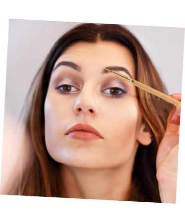 WOONEKY 1pcs Straight Bent Angled Brush Eyeliner Pencil Brush Double Ended Eyeliner Brush - Buy Online on GoSupps.com