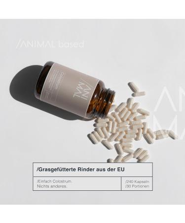  Everstack Colostrum Capsules 240 Counts - Immune System & Gut Support - 960mg Immunoglobulin G - Natural Cow Colostrum Powder Primary Milk - Grass Fed Colostrum - Neutral - Buy Online on GoSupps.com