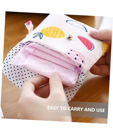 Healeved 4-Piece Napkin Storage Bag - Feminine Menstrual Coin Holder & Makeup Brush Container - Versatile Linen Stand & Breastfeeding Pillow Bag - Buy Online on GoSupps.com