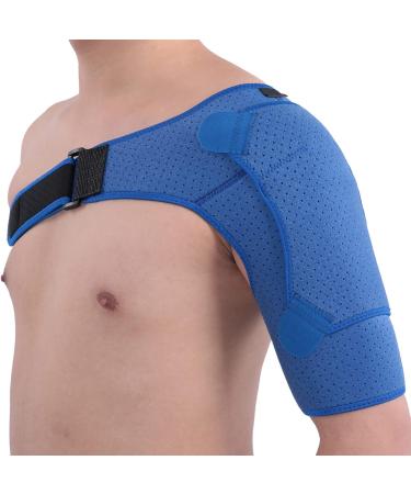 Estink Adjustable Shoulder Support Brace for Men & Women | Neoprene Compression Sleeve | Breathable Shoulder Protector for Right & Left Shoulder - Buy Online on GoSupps.com