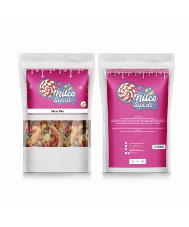 Nilco Sweet Pick & Mix Sweets Classic Traditional Retro Candy Fizzy Mix 100 Gram to 800 Gram (200 Gram)