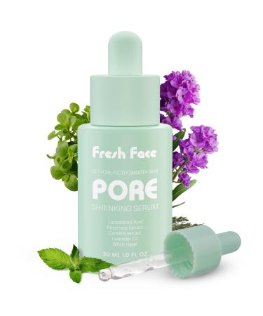 Face Fresh Pore Minimizer for Face 30 ml 1.0 fl.oz Pore Remover Serum with Witch Hazel Water and Rosemary Extract Controls Oil Bumpy Texture Boosts Collagen Improves Acne Scars