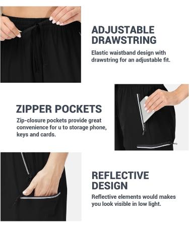 Cakulo Women's Lightweight Water Resistant Golf Pants - Black, XX-Large - Buy Online on GoSupps.com